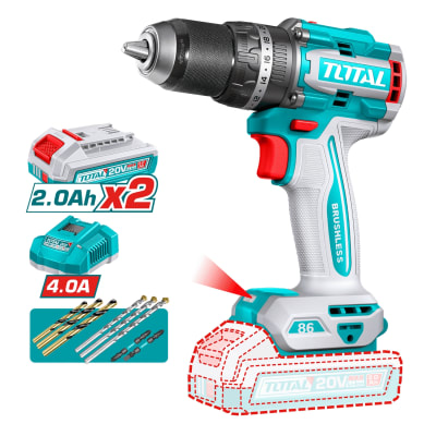 Taladro Percutor y Atornillador 86nm 20V Total1