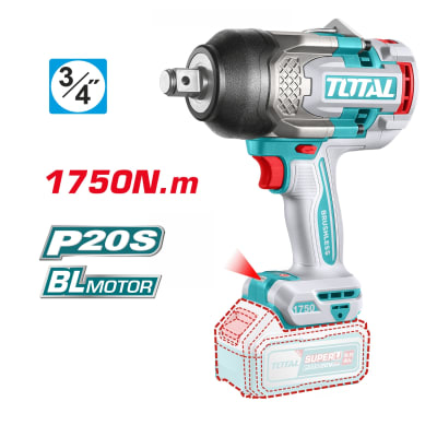 Llave de Impacto 3/4'' 1750nmm (solo cabezal) 20v Total1