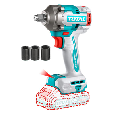 Llave de impacto 400nm 20v Total