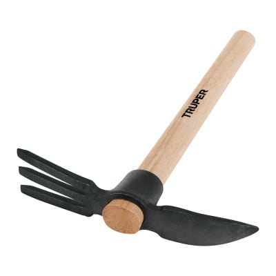 Rastrillo-picota con mango de madera 14