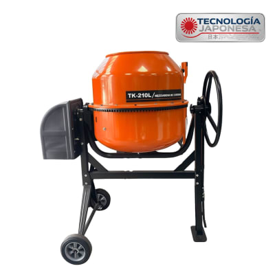 Mezclador de Concreto 210 Litros 1.1HP Toyaki1