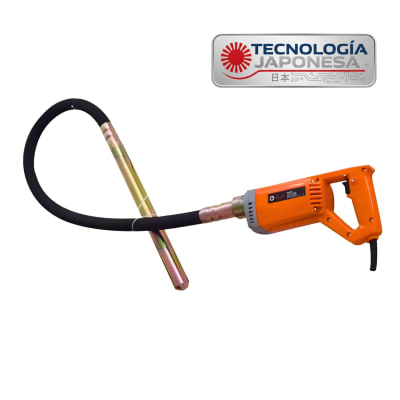 Vibrador de concreto 850w incluye manguera 1.5 metro Toyaki