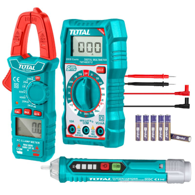 Kit de 3 herramientas para electricista Total