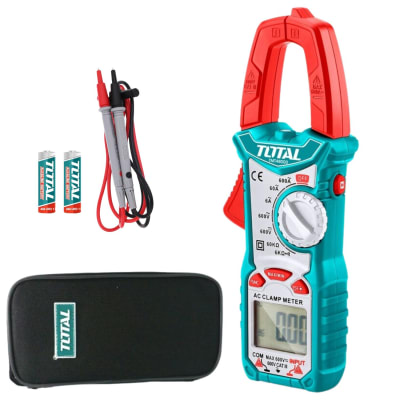 Pinza amperimetrica AC 600A Digital Total