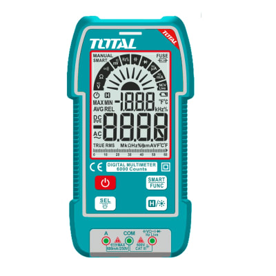Multimetro Digital 600V 6000 conteos Smart Total
