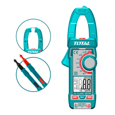 Pinza Amperimetrica AC 400A 4000conteos Total