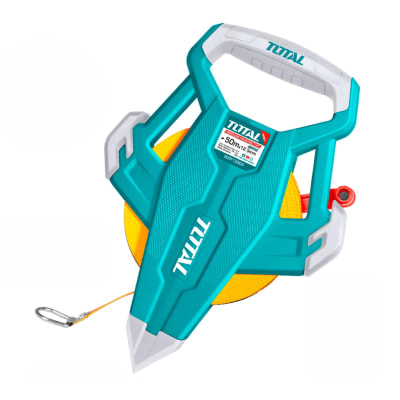 Cinta metrica fibra de vidrio 50 metros Total