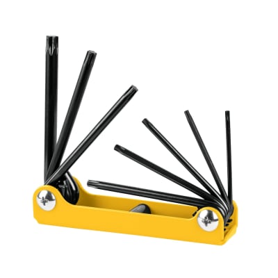 Juego de 8 llaves Torx tipo navaja Pretul2