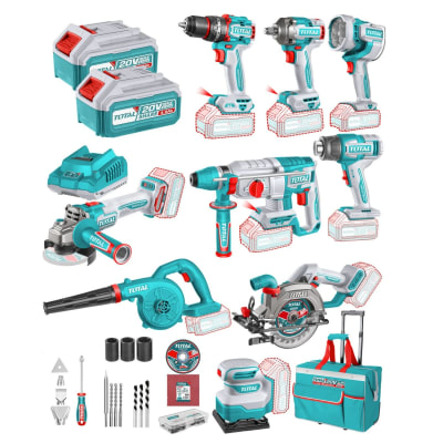 Super Combo Inalámbrico 9 en 1 Industrial Total