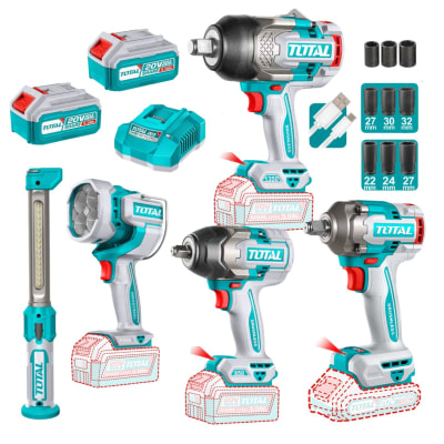 Combo 3 Llaves de impacto + linternasTotal1