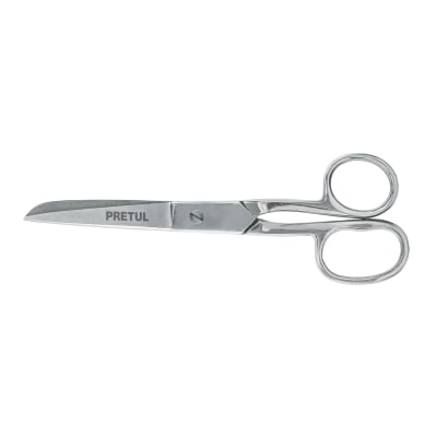 Tijera 6'' ojo grande acero inoxidable para costura Pretul1