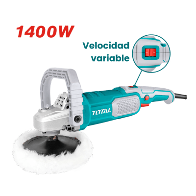 Pulidora angular 1400w industrial Total1