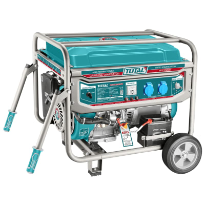 Generador gasolinero 5500w con arrancador eléctrico industrial Total