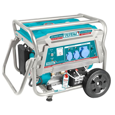 Generador gasolinero 7500w con arrancador eléctrico industrial Total1