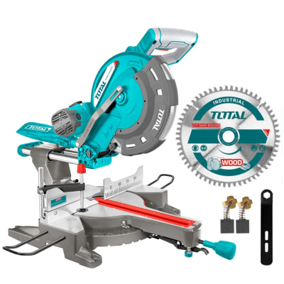 Sierra ingleteadora telescópica 2400w 12