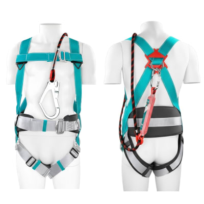 Arnes de Seguridad 50mm + Soga 14mmx1.9mm Total1