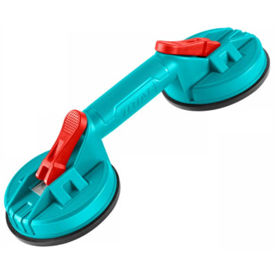 Ventosa doble succión para vidrio y mayólica 50 kg Total