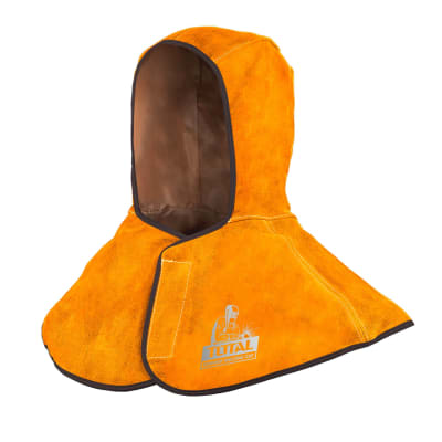 Capucha de cuero para soldar Total
