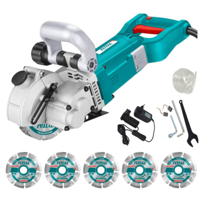 Acanaladora ranuradora de pared concreto 3000w Total1