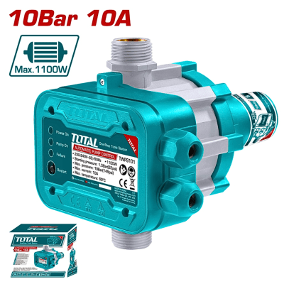 SWITCH CONTROLADOR DE BOMBA AUTOMÁTICO 1.5 - 10BAR 10A de 1 Pulgada TOTAL1