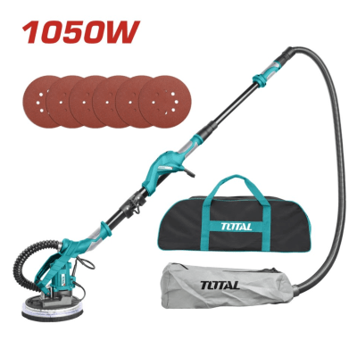 Lijadora de pared y techo drywall 1050w Total