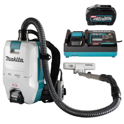 Aspiradora de mochila 40V XGT 18KPA + 1 bateria 5ah Makita1