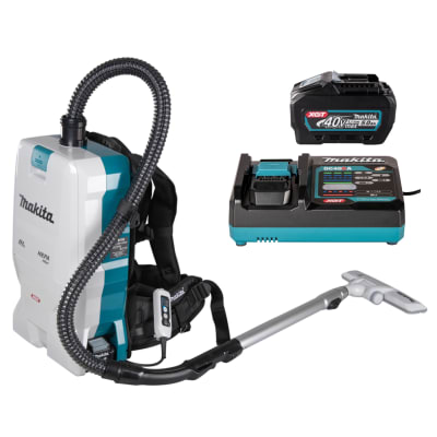 Aspiradora de Mochila 40V XGT 20KPA + bateria 5ah Makita1