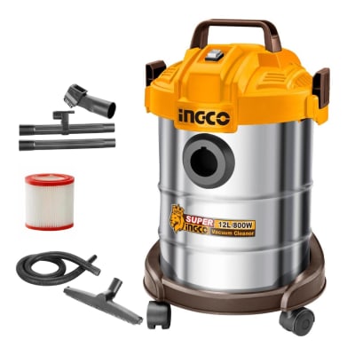 Aspiradora 800w 12 litros Ingco