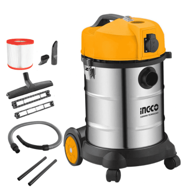 Aspiradora 30 litros 1400w industrial Ingco