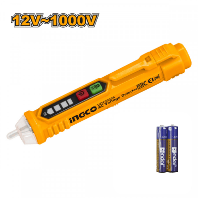 Detector de voltaje sin contacto 12v-1000v Ingco