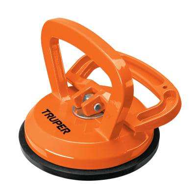 Ventosa de aluminio para vidrio 1 copa de succión Truper1
