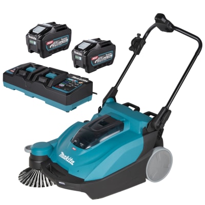 Barredora Aspiradora 40V XGT + 2 baterias 5ah Makita