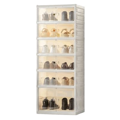 Armario plegable para zapatos Wadfow