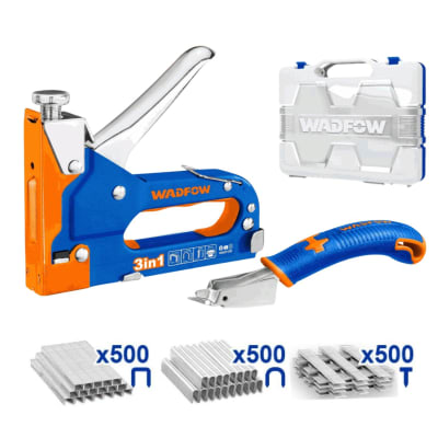 Engrapadora clavadora 3 en 1 con navaja Wadfow