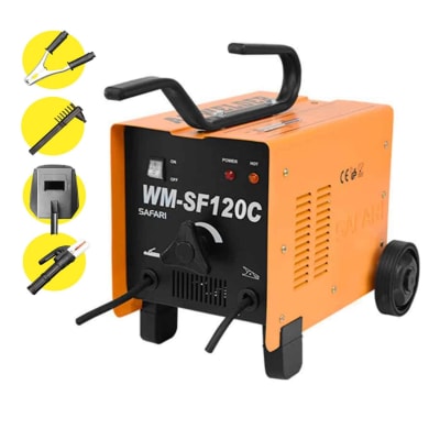 MÁQUINA DE SOLDAR MMA 220V 80-200A CON RUEDAS SAFARI1