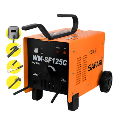 Maquina de soldar 250A con ruedas Safari