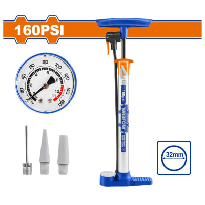 Inflador manual 160 Psi  para bicicleta pelotas Wadfow1