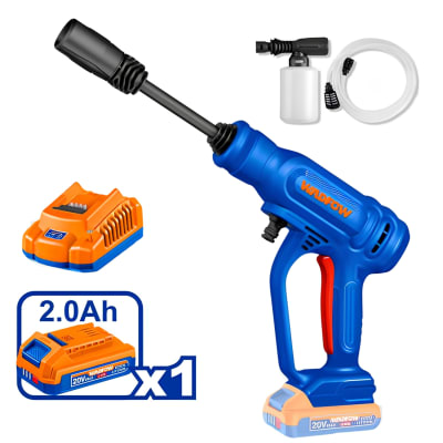 Hidrolavadora inalambrica 20v incluye bateria y cargador Wadfow1