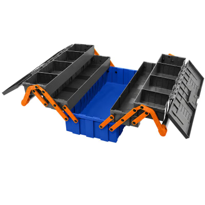 Caja Tipo Acordeon Divisores 2 Nivelees Extraibles Wadfow1