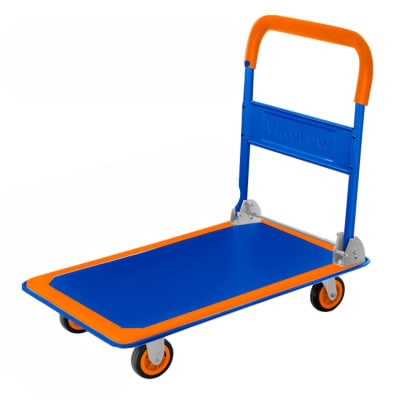 Carretilla de Mano con Plataforma 300kg Wadfow