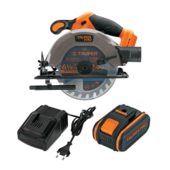 Sierra Circular 6 1/2 20V + 1 Bateria 4ah + Cargador Truper