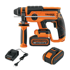 Rotomartillo SDS Plus 20V +2 Baterias 4 Ah+ Cargador Truper 0