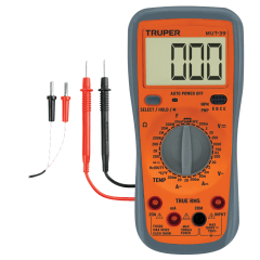 Multímetro digital profesional con RMS verdadero Truper 0