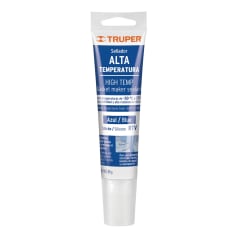 Silicona azul para altas temperaturas, 85 g Truper 0