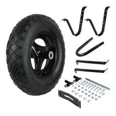 Llanta para carretilla neumática + accesorios Pretul 0