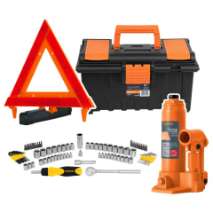 Gata 2Tn Triangulo Set de Herramientas y Cajas de almacén Truper 0