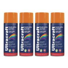 Pintura Spray Color Amarillo x4 Unidades Ultracraft 0
