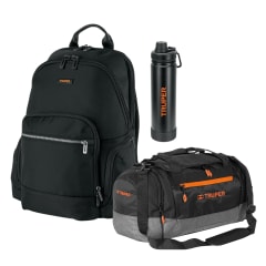 Mochila porta Laptop con Maleta deportiva Truper