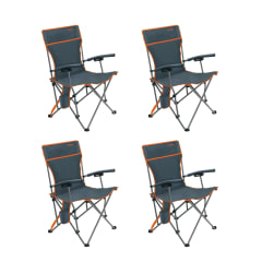 Silla Plegable para playa y camping 4 unid Truper