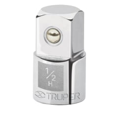 Adaptador para ratchet de encastre 1/2'' a encastre 3/4'' Truper 0